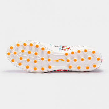 Футбольные бампы JOMA - EVOLUTION 2316 WHITE BLACK ORANGE ARTIFICIAL GRASS 