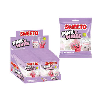 Marshmallow Sweeto Pink&White 60g 