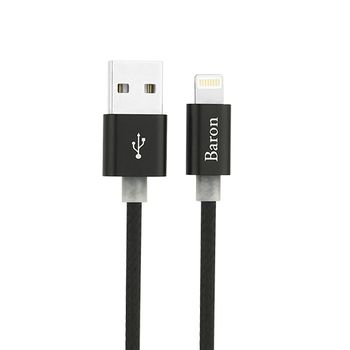 Cablu  USB Baron CA-010i Lightning (Black ) 