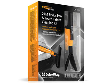 ColorWay CW-5018 Premium Tablet Stand and Cleaning Kit Spray + Microfiber Cover