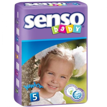 купить Senso Baby подгузники Junior 5, 11-25кг. 16шт в Кишинёве 