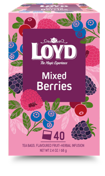 LOYD Mixed Berries, 40 пак 