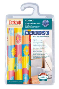 купить Tatkraft FLOWERS штора для ванной 14411 в Кишинёве 