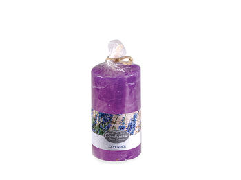 Lumanare aromatizata Decor 14X7cm, 60ore, Lavanda 