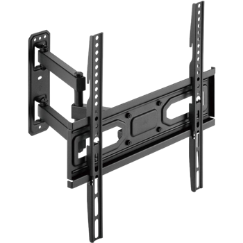 Wall Mount KIVI ''MOTION-443A'' Black 32" - 55" Full Motion, max.35kg, VESA mm: up to 400x400mm 