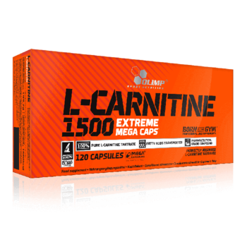L-Carnitine 1500 Extreme Mega Caps 120 Caps 