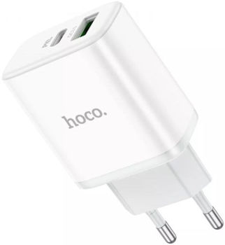 Hoco C105A Stage dual port PD20W+QC3.0 charger(EU) 