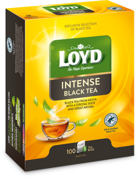 LOYD Black Intense, Ceai negru, 100 pac. 