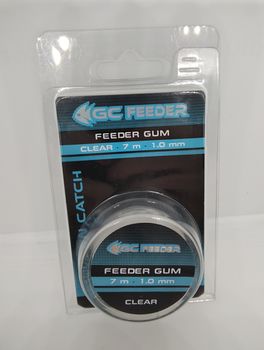 Амортизатор Feeder Gum 7м 1мм, Прозрачный 