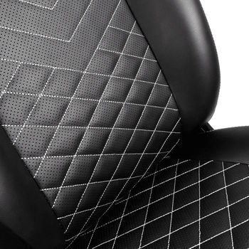 Gaming Chair Noble Icon NBL-ICN-PU-BPW Black/White, User max load up to 150kg / height 165-190cm 