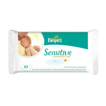 cumpără Pampers Baby Wipes Sensitive N63 (3+1) în Chișinău 