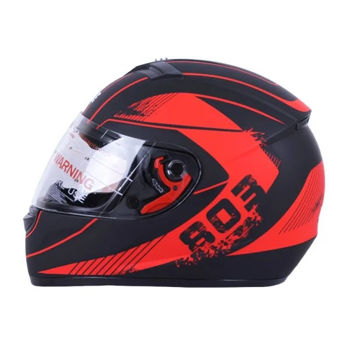 Casca moto integrala MD-803 VIRTUE (negru-orange mat, marime S) 