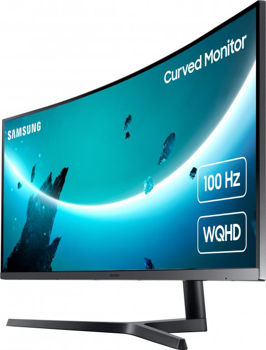 купить 34" SAMSUNG C34H890WG, Gray, VA-Curved, 3440x1440,100Hz,FreeSync,4ms,MegaDCR,300cd,HDMI+DP+TypeC+USB в Кишинёве 