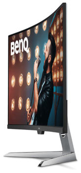 купить 31.5" BenQ EX3203R, Gray/Black, Curved-VA,2560x1440,144Hz,FreeSync,4ms,400cd,20M:1,HDMI+DP+TypeC+USB в Кишинёве 