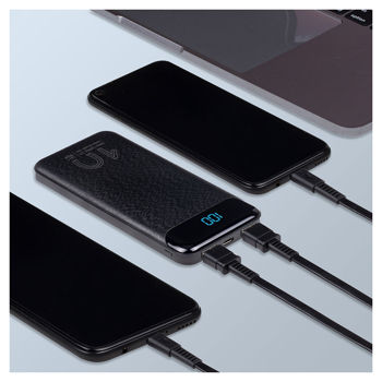 Power Bank Rivacase 10000 mAh QC 3.0/PD 20W, VA2540, Black 