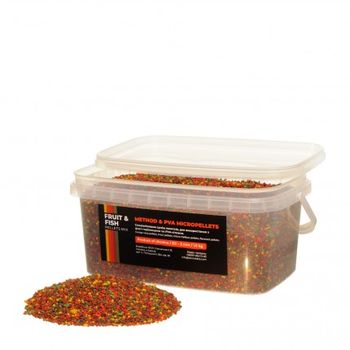 Method & PVA Micropellets Fruit & Fish Mix 1.5kg 