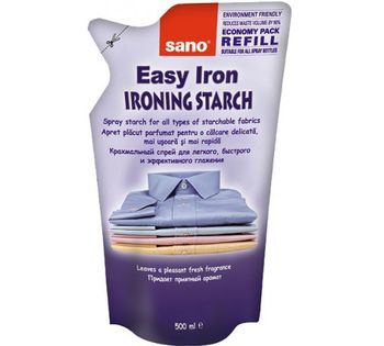 купить Sano срество для глажки и подкрахмаливания Iron Easy запаска, 500 мл в Кишинёве 