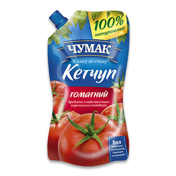 Ketchup de tomate Chumak 270gr 