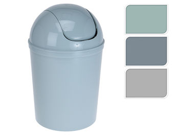 Cos pentru gunoi cu capac plutitor Bathroom 30cm, 3 culori 