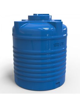 cumpără Rezervor apa 1000 L vertical, oval (albastru) fortata 110x130 (112x132) în Chișinău 