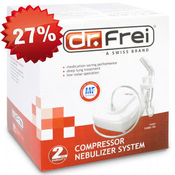 Nebulizator cu compresor Dr. Frei Turbo 100 