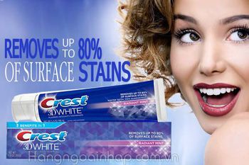 Crest 3D White Radiant Mint 