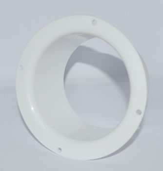 купить Фланец для круглых каналов пластиковый Ø100mm (белый) VF100 Europlast в Кишинёве 