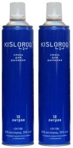 Баллончик KISLOROD K12L 