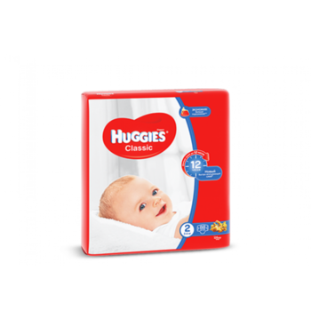 cumpără Huggies scutece Classic Mega 2, 3-6 kg, 88 buc. în Chișinău 