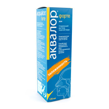 cumpără Aqualor Forte spray naz., sol. Hipertonic 125ml în Chișinău 