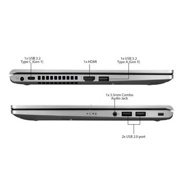 купить NB ASUS 14.0" X415EA Silver (Core i3-1115G4 8Gb 256Gb) в Кишинёве 