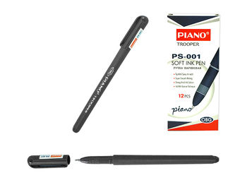 Pix cu bila PS-001 soft ink,1mm, negru 