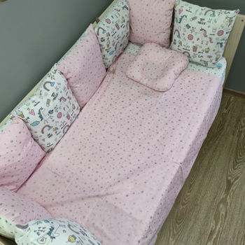 Комплект постельного белья в кроватку Pampy Pink 