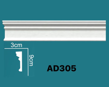 AD305 ( 9 x 3 x 240 cm.) 