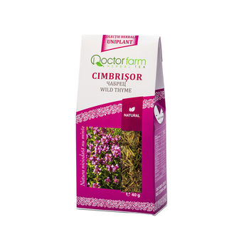 Ceai de plante Doctor Farm cimbru, 40g 