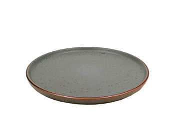 Farfurie de servire 21cm EH "Granit", 2 culori, din ceramica 