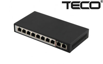 купить POE коммутатор TECO S208P-FE2-AI (96W) 8CH +2 /POE Switch в Кишинёве 