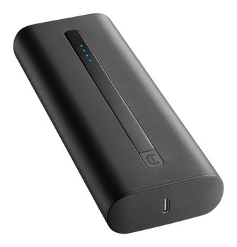 cumpără Power Bank Cellularline Thunder 20000mAh, Black în Chișinău 