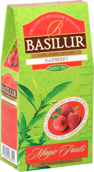 Ceai verde Basilur Magic Fruits, Raspberry, 100 g 