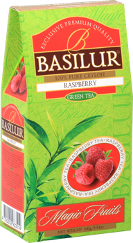 Зеленый чай Basilur Magic Fruits, Raspberry, 100 г 