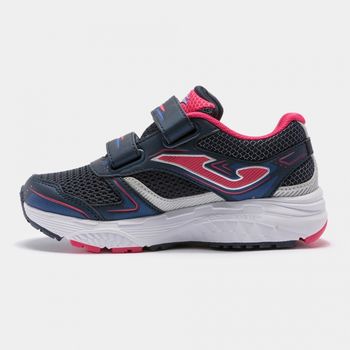 FINAL SALE - Кроссовки JOMA -  VITALY JR 2133 NAVY FUCHSIA 