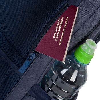 Backpack Rivacase 7760, for Laptop 15,6" & City bags, Canvas Blue 
