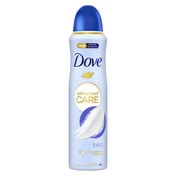 cumpără Antiperspirant spray Dove Deo Advanced Care Talco 150 ml. în Chișinău 