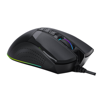 Gaming Mouse Bloody W90 Max, Optical, 100-10000 dpi, 8 buttons, RGB, Macro, Ergonomic, USB 