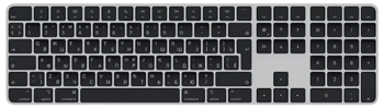Tastatură Apple Magic Keyboard with Touch ID and Numeric Keypad, Fără fir, Black 