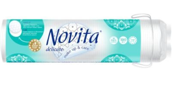 Ватные диски Novita Delicate Cosmetic, 100 шт. 