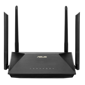Router wireless WiFi ASUS RT-AX1800U, AX1800 Dual Band WiFi 6 (802.11ax) Gigabit Router, dual-band 2.4GHz/5GHz at up to super-fast 1800Mbps , WAN:1xRJ45 LAN: 3xRJ45 10/100/1000, 3G/4G, Firewall, USB 2.0/USB 3.1 (router wireless WiFi/беспроводной WiFi роутер)