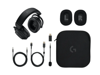 Wireless Gaming Headset Logitech G Pro X 2, 50mm driver, 20-20kHz, 38 Ohm, 87.8dB, 2.4Ghz, Black 
