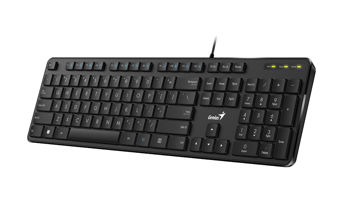 Keyboard Genius SlimStar M200, Low-profile, Chocolate Keycap,  Fn Keys, Black, USB 