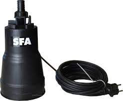 Насос SFA Saniflo Sanipuddle для дренажа подвала с функцией всасывания до 1 mm,с датчиками уровня 